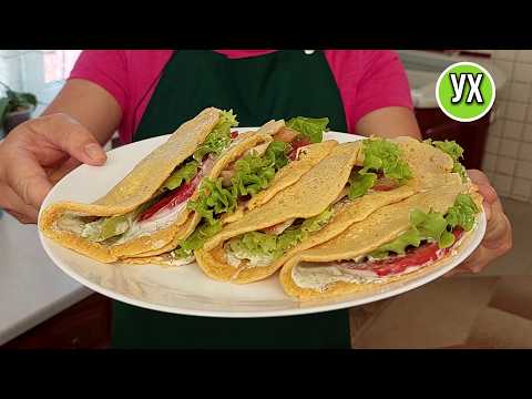 Блины без грамма муки! Можно как соленые, так и сладкие👍