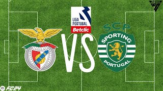 EA FC 24 - SL Benfica vs. Sporting CP - Liga Portugal Bwin 23/24