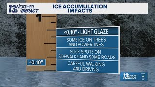 West Michigan sees light glaze of ice overnight