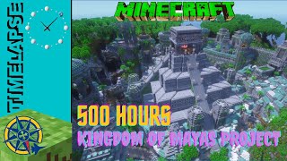 [4K] Minecraft Animation | 500 Hours Minecraft Kingdom of Mayas | Videos For Kids | Compass JET ☀