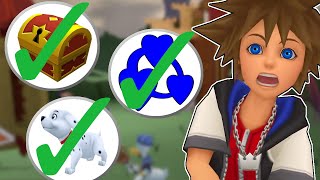 Item Hunt: All 46 Items in Wonderland | Kingdom Hearts Final Mix