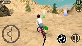 Mountain Climb Bicycle Rider Game || Tuk Tuk Bicycle Driving Games || Kids Games screenshot 2