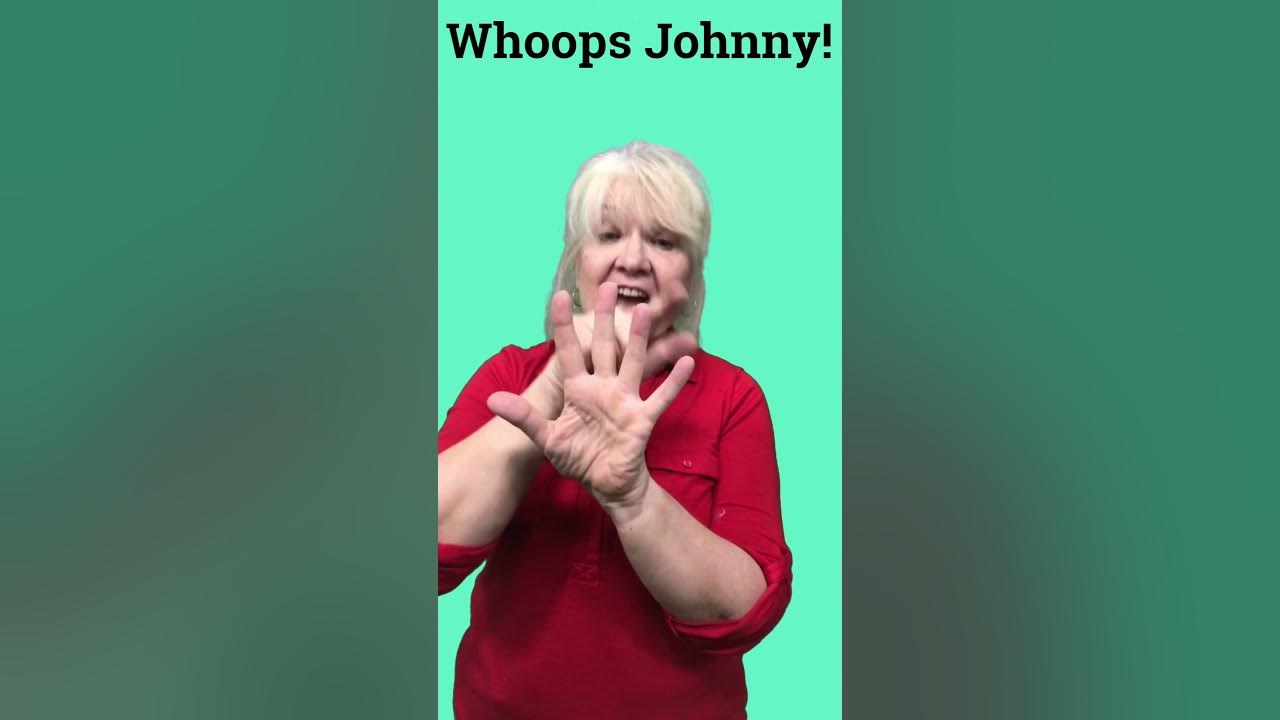 Johnny, Whoops Johnny. My silly version of the classic game written