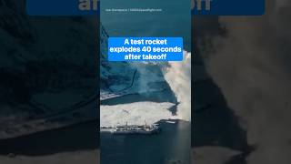 See the moment a #German test #rocket exploded. #europe