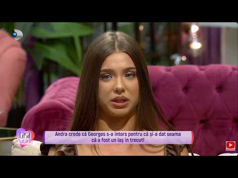 Casa Iubirii - Andra, convinsa ca Georges a venit cu temele facute: ,,Dupa ce a dormit un sezon..."