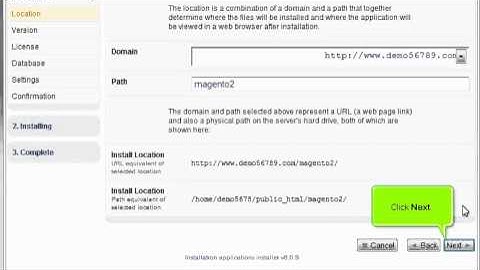 How to install Magento in Installatron | HostVizor