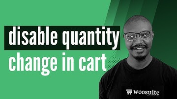 WooCommerce Disable Quantity Change in Cart Page (2 Methods)