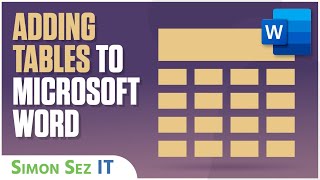 Microsoft Word Tutorial: Using Tables in Word