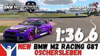 iRacing NEW BMW M2 Oschersleben Guide 1366 BMW M2 Racing G87 Oschersleben Track Guide