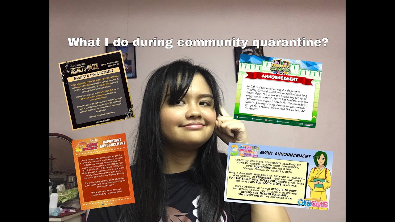 My life under community quarantine during coronavirus