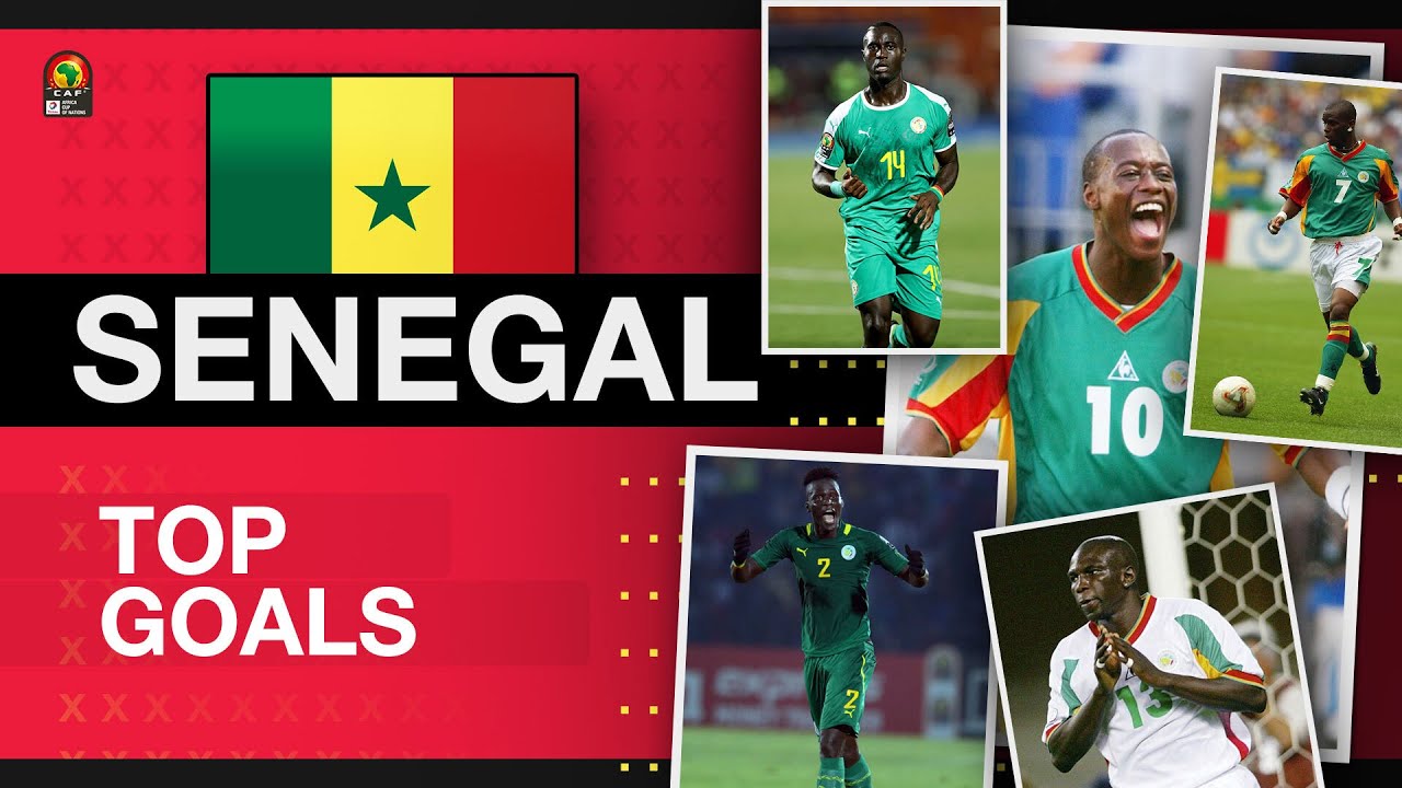 Total AFCON | Senegal Top 5 goals 2000 - 2019
