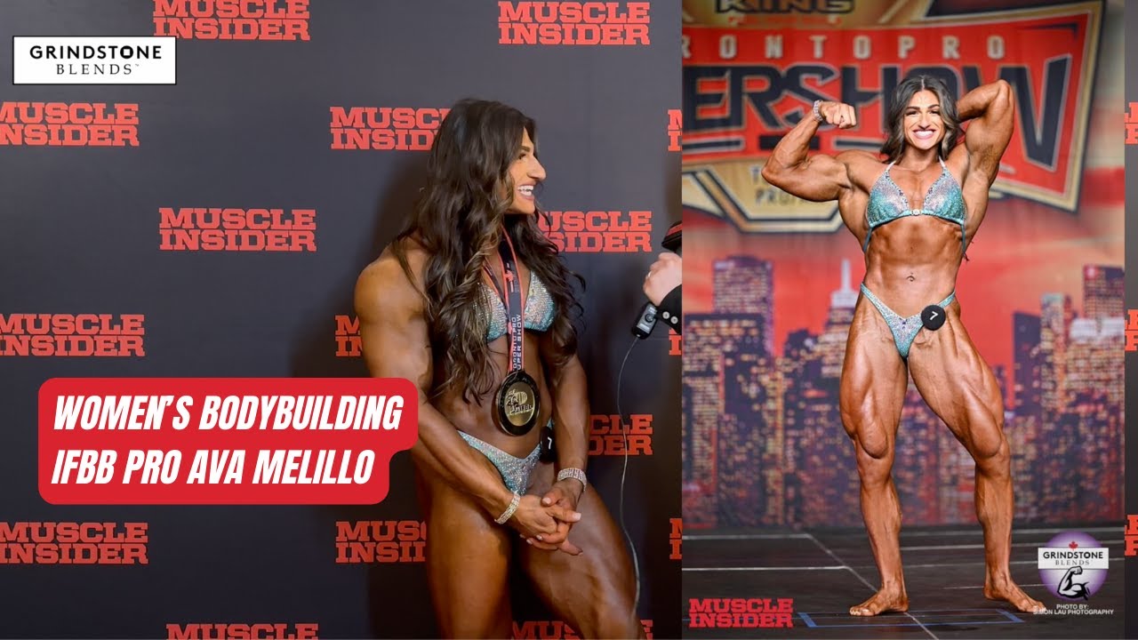 Women's Bodybuilding IFBB Pro Ava Melillo wins the 2024 Toronto Pro SuperShow