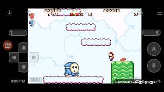 Super Mario advance SMB2 Crash/Error sound (on screen)
