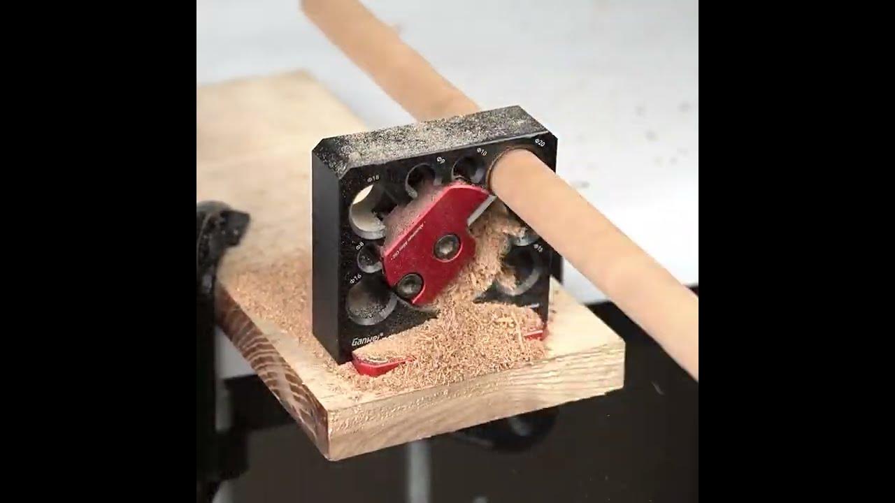 Amazing DIY Dowel Maker with Utility Knife / Homemade Dowel Maker