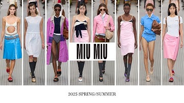 MIU MIU  Fashion Collection Spring-Summer 2025