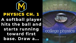 Conceptual 1.11 Mastering Physics Solution-"A softball player hits the ball and starts running towar