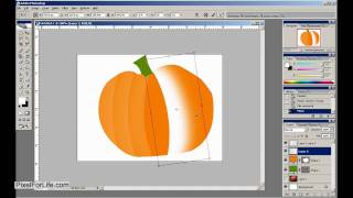 2d Vector Photoshop Pumpkin Patch Tutorial Part 2