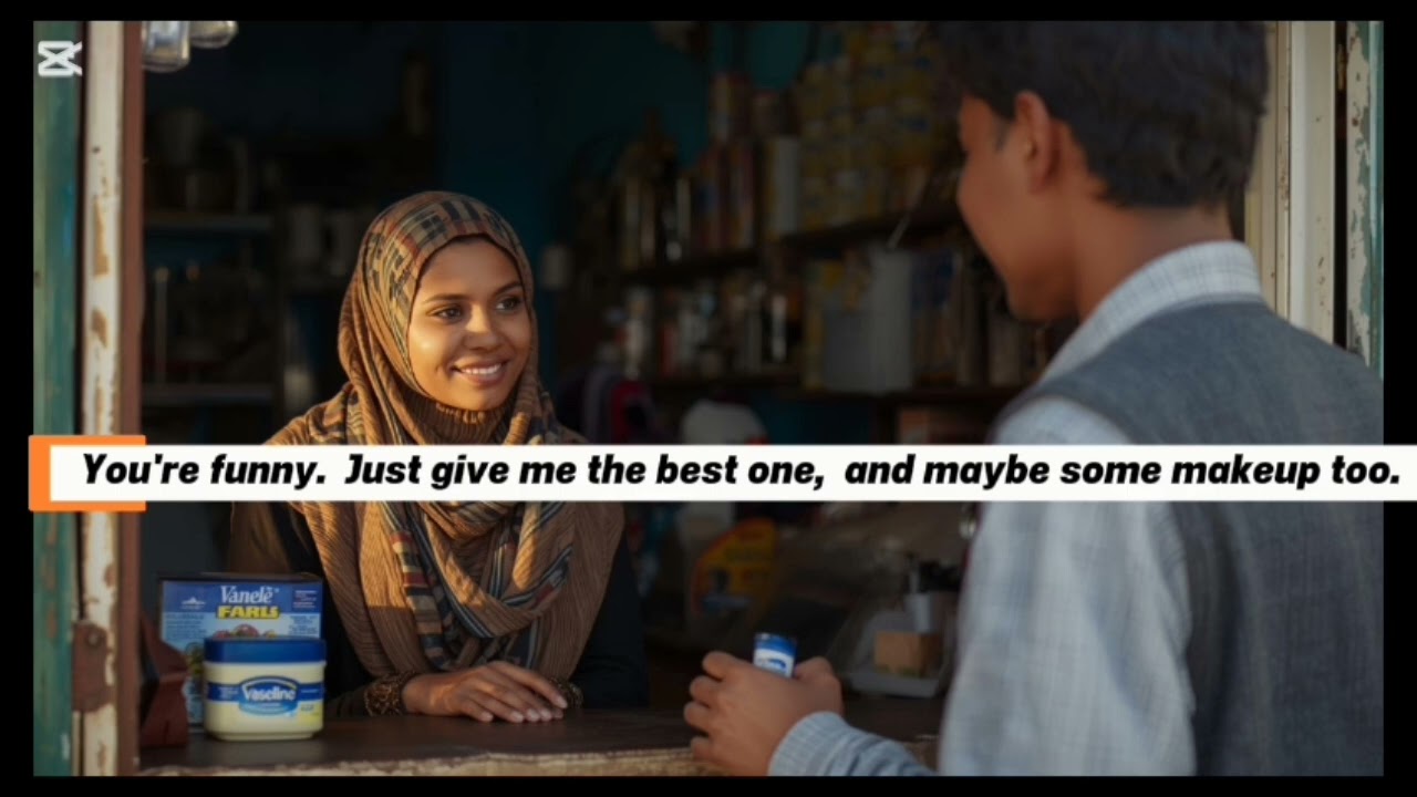 Baro English adigoo daawanaya Sheeko Jacayl Dukaanka ka bilaabtay