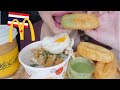 McDonald's Thailand Breakfast *Can't Believe they have this! ASMR Relaxing Eating Sounds | N.E ASMR