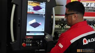 New Amada press brake HRB1003 ATC - Automation in Action!