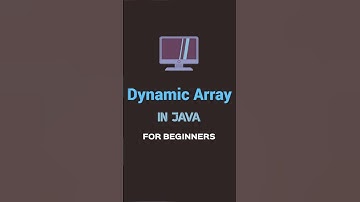 "Effortlessly Expandable: The Power of Dynamic Arrays" #javaexperts #coding #javaprogramming #array