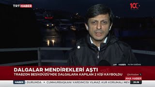Karadeniz bölgesi fırtınaya teslim oldu 27 Kasım 2023
