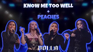 DOLLA - Know me too well + Peaches (cover)