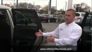 2013 Infiniti JX35 3rd Row Comparison -vs- Audi Q7 & Acura MDX