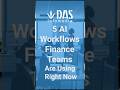 5 AI Workflows Finance Teams Are Using Right Now #financeai