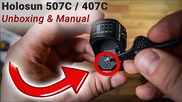 Holosun 507C & 407C: Full manual and comparison of the key differences [& unboxing]