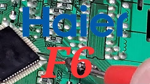 Haier DC inverter AC F6 error code#256