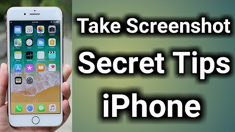 Long Press assistive touch to Take Screenshot without power button & Home button | Apple info