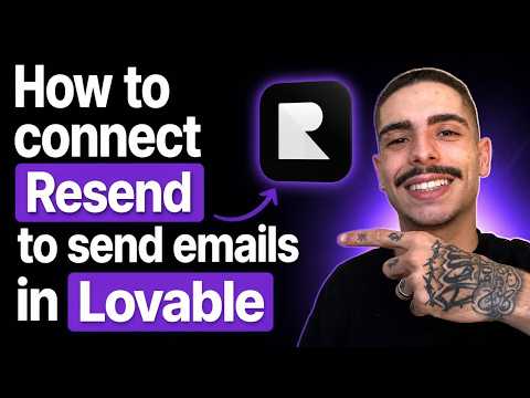 HOW TO CONNECT RESEND TO SEND EMAILS IN LOVABLE (STEP-BY-STEP GUIDE 2026)