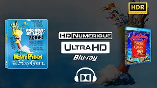 [HDR Required] Monty Python and the Holy Grail : 4K Ultra HD vs Blu-ray Comparison [ATMOS Preview 🎧]
