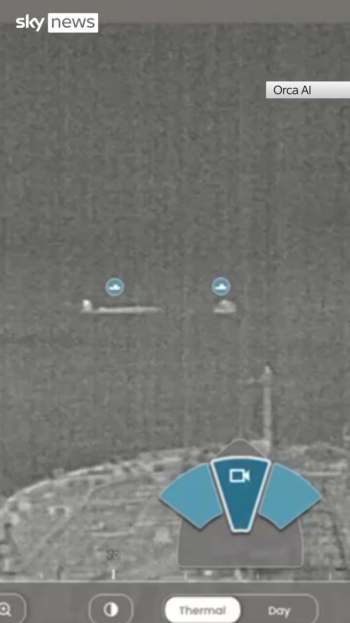 Moment cargo ship and oil tanker collide