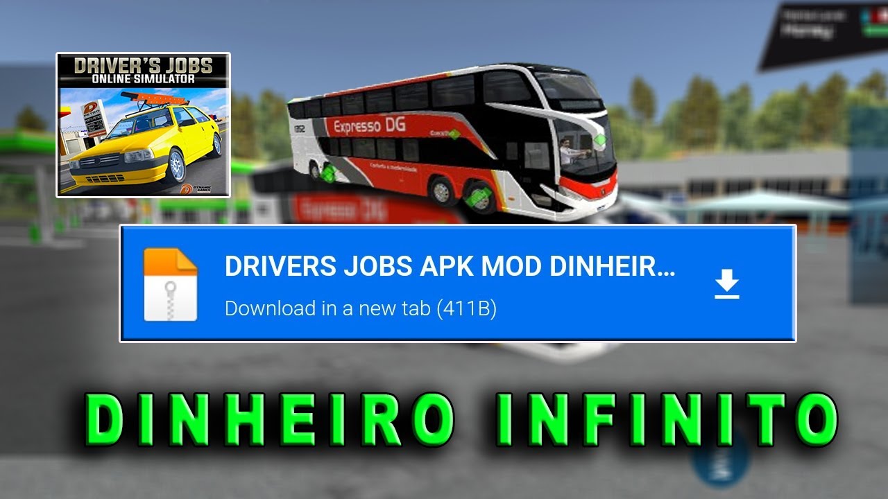 DRIVER JOBS ONLINE SIMULADOR DINHEIRO INFINITO ATUALIZADO 2025 VIA ...