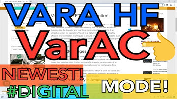 VarAC Installation and Settings With VARA HF