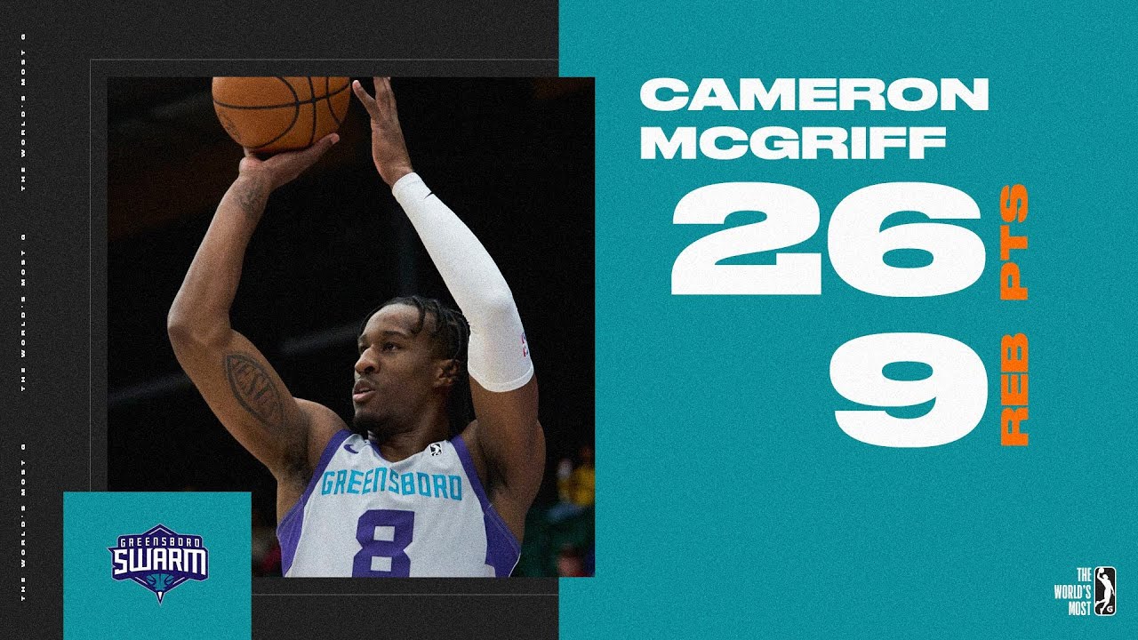 Cameron McGriff with 26 Points vs. Ciudad de México Capitanes