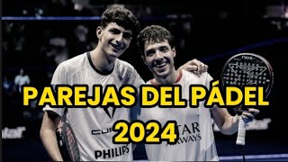 ¡Así serán las parejas del pádel en este 2024!✨