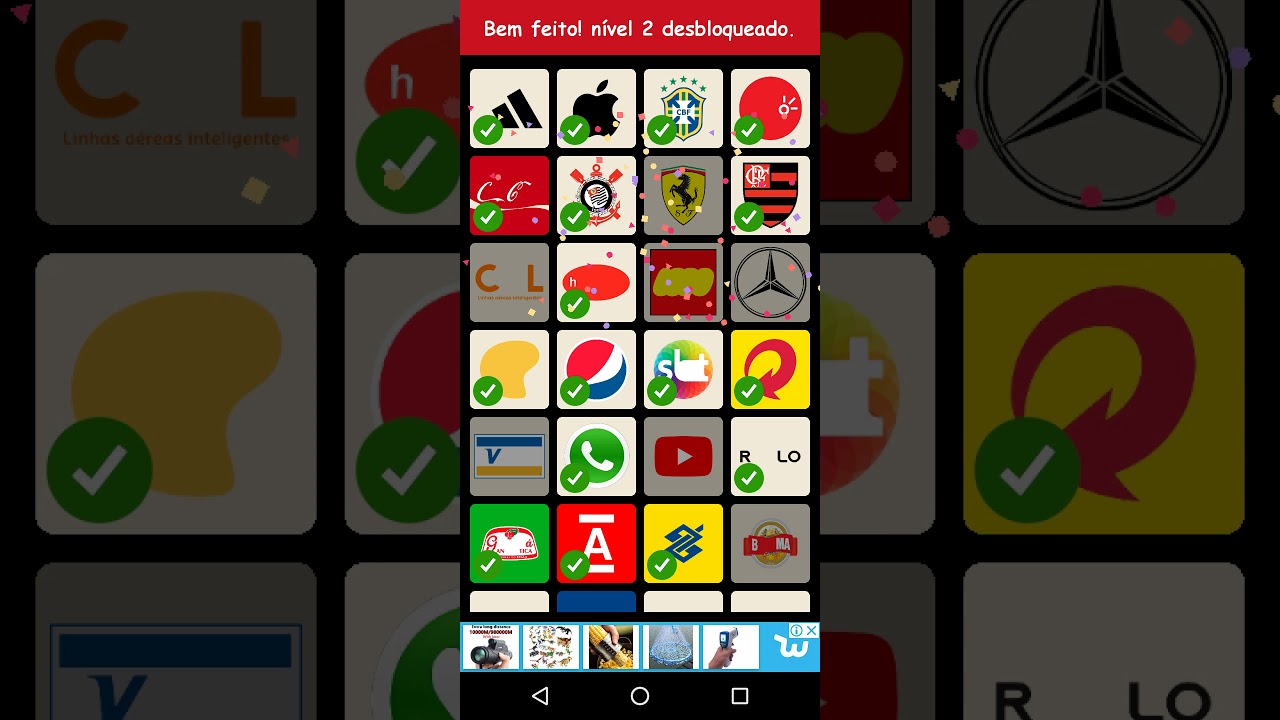 Jogando logo test brasil