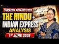 Daily Current Affairs for UPSC & State PSCs | 1st June 2026