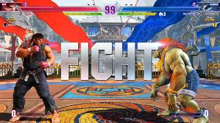 Street Fighter 6 🔥 YAS (#1 Ranked Ryu) Vs KINGS VEGA (#2 Ranked Blanka)🔥SF6 High Level Matches!