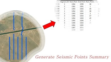 ArcGIS Pro New Tool: Summarize Seismic Point Sequences (Track & Segment Analysis)