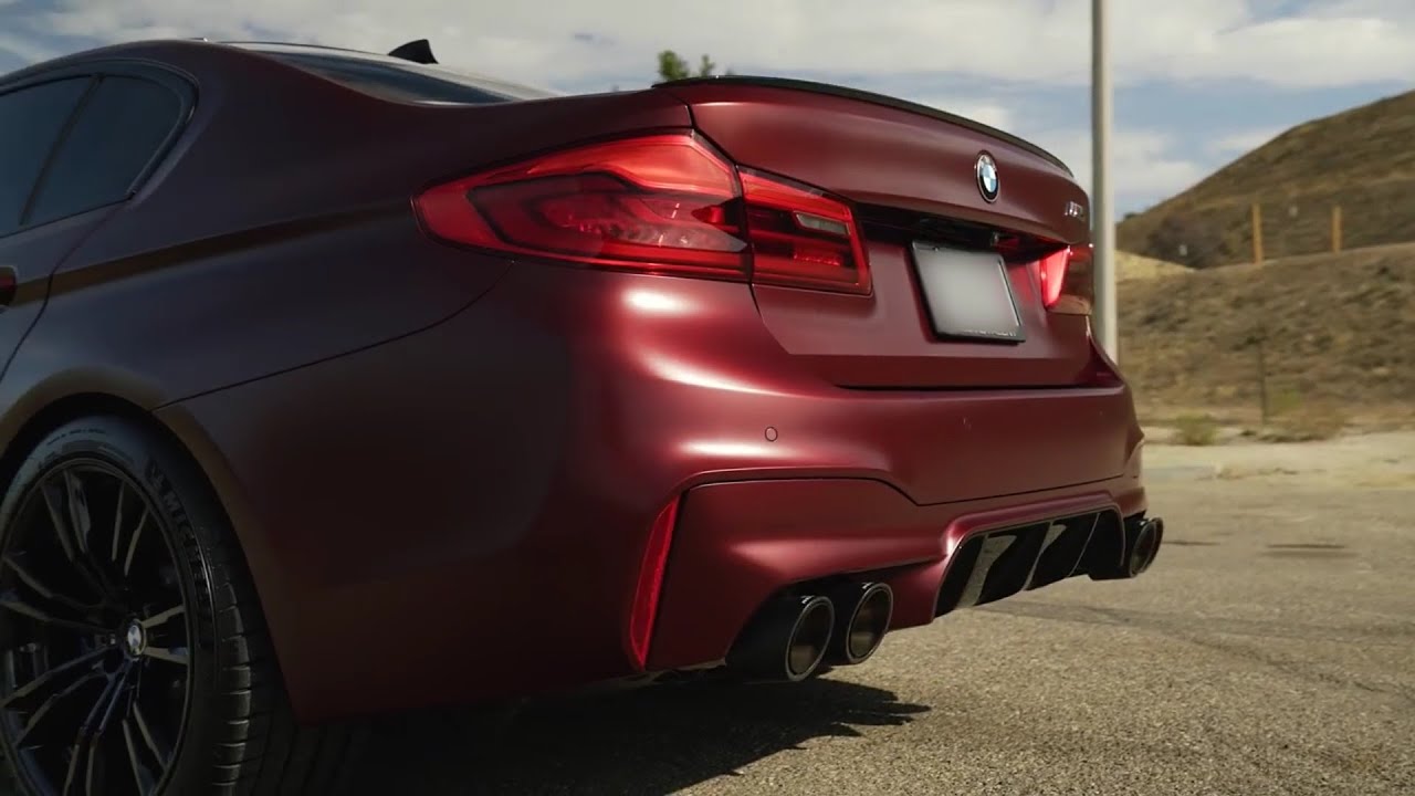 REMUS CAT-back system BMW M5 Competition