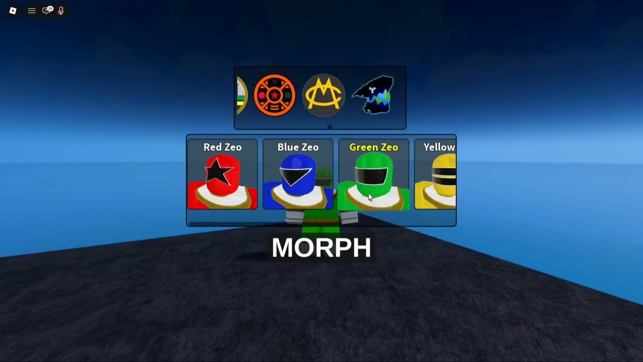Roblox : Zeo || Ohranger morph showcase [PSRG]