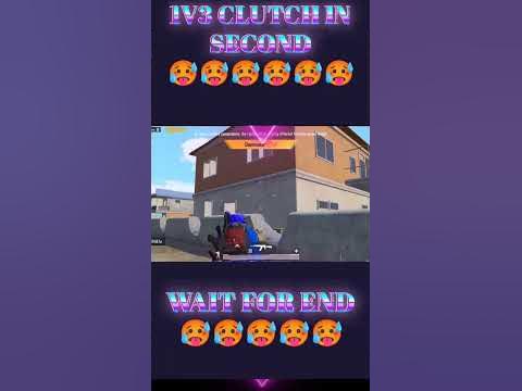 1V3 CLUTCH IN SECOND🥵🥵| #pubgmobile #trending #gaming #pubg #dorm # ...