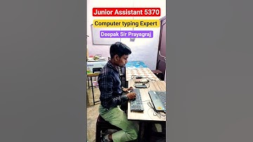 Junior Assistant 5370 #keyboard #motivation #upsssc #ssc