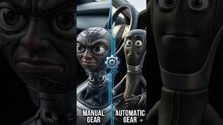 Manual vs Automatic Gear! ⚙️🚗Kon Hai Better?🤔 Sach Jaan Lo!#automaticgear #manualgear #ytshorts