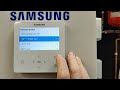 Samsung air source heat pump gen 6 how to set weather compensation see notes re 1.36