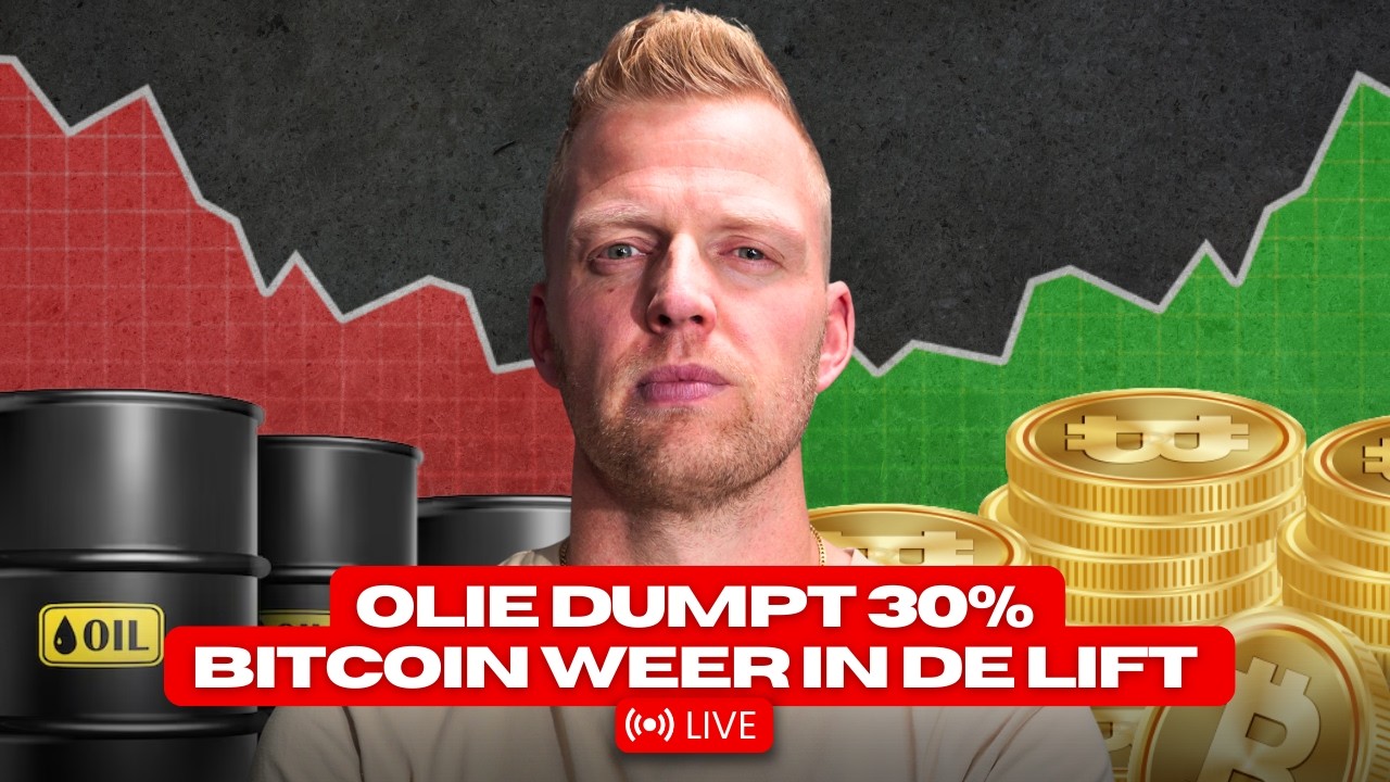 Olie & Gas Dumpen, Bitcoin Zit Weer In De Lift!